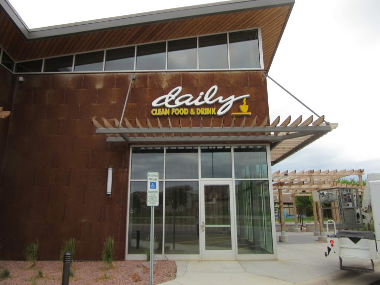 Daily Clean Food Drink Building Letters 768x576