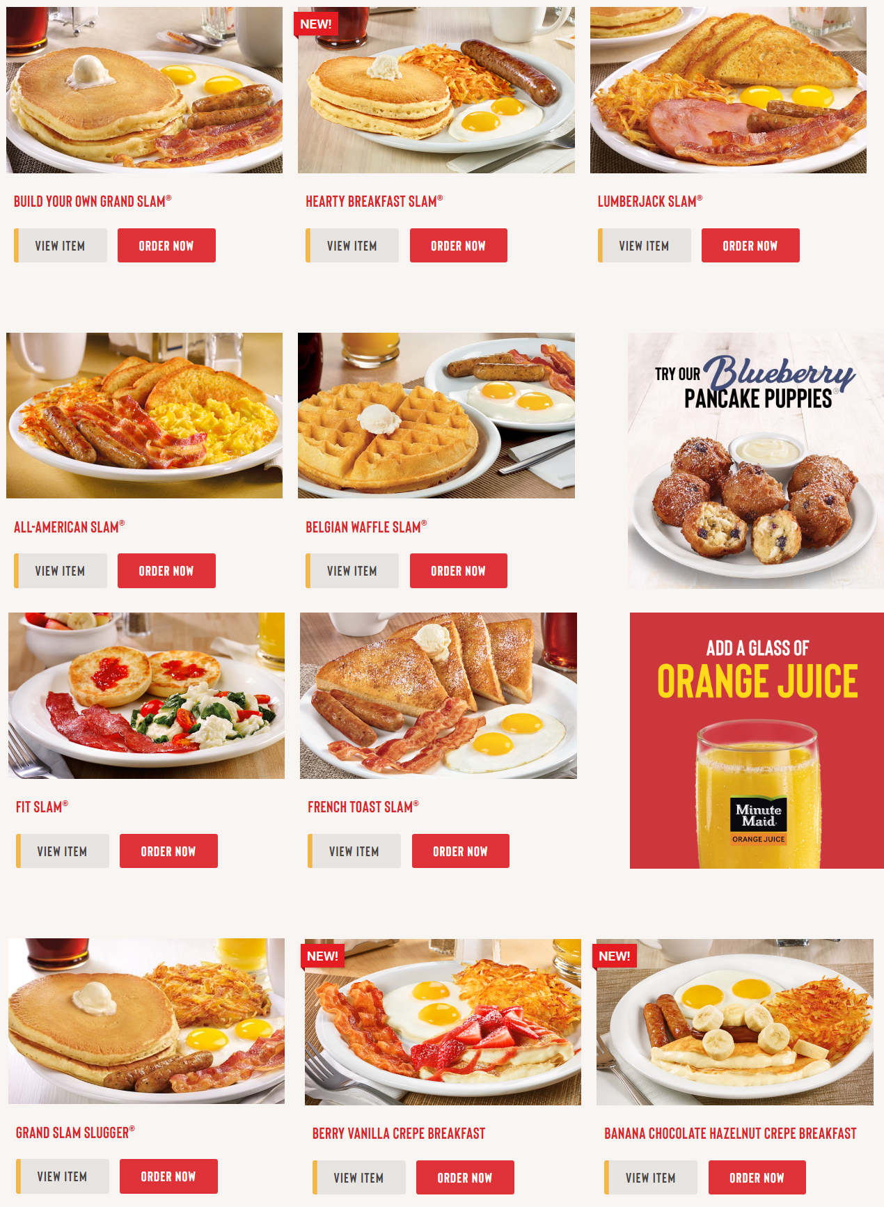 Denny's menu near deals me