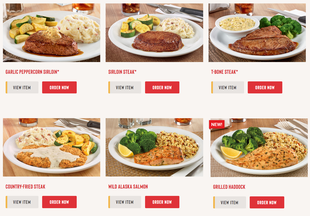 Menu - Dennys Of Alaska