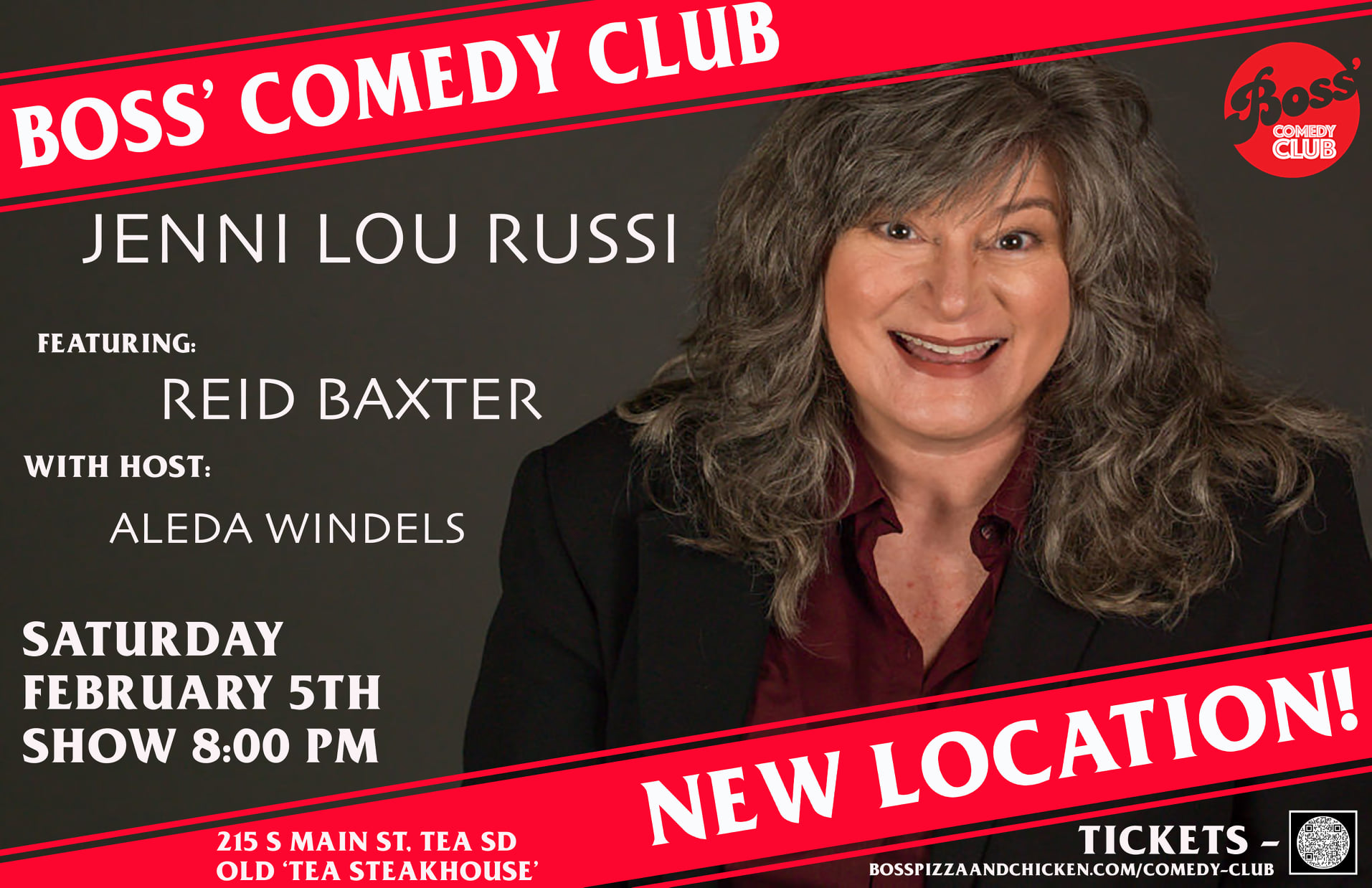 Comedians Jenni Lou Russi w/ Reid Baxter and Aleda Windels ⋆ Whats ...